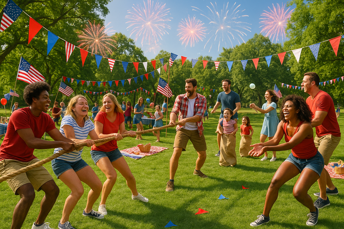 July 4th Games for Large Groups