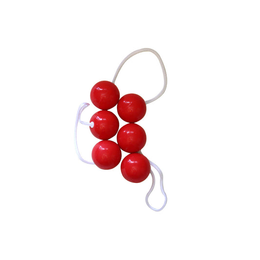 Bolaball Ladder Toss Game Replacement Balls Indoor Outdoor Games | Large Braided Rope Prevents Tangling | Tournament Size Ladder Bola Set