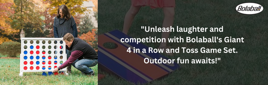 Unleash Fun: Bolaball Giant 4 in a Row and Toss Game Set