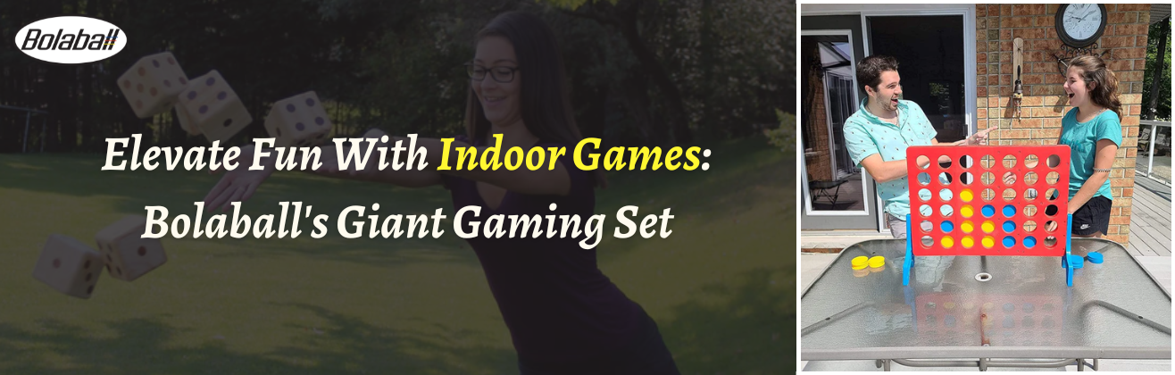 Elevate Fun Indoors with Bolaball: Giant Gaming Set