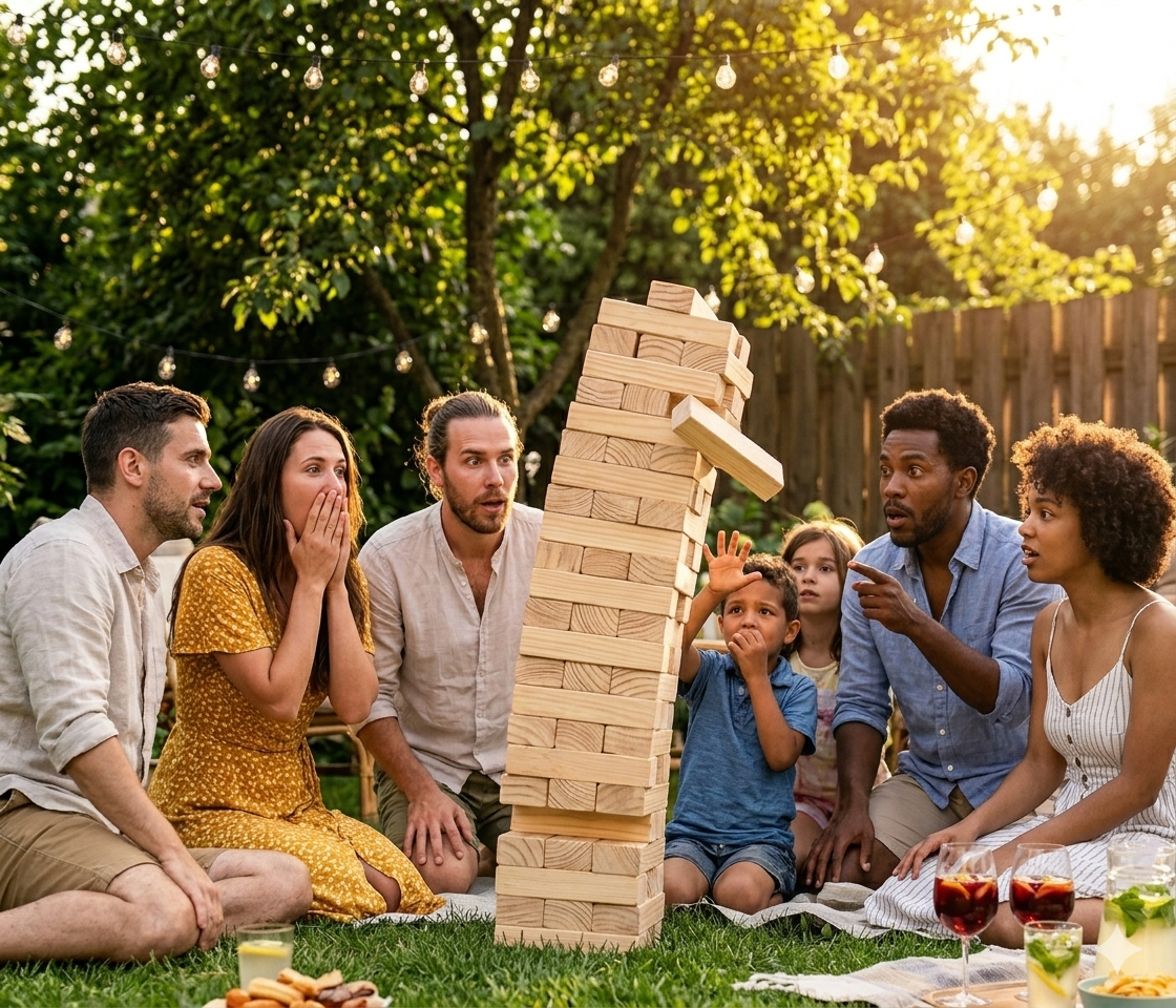 Designing the Ultimate Outdoor Game Room with Giant Outdoor Games