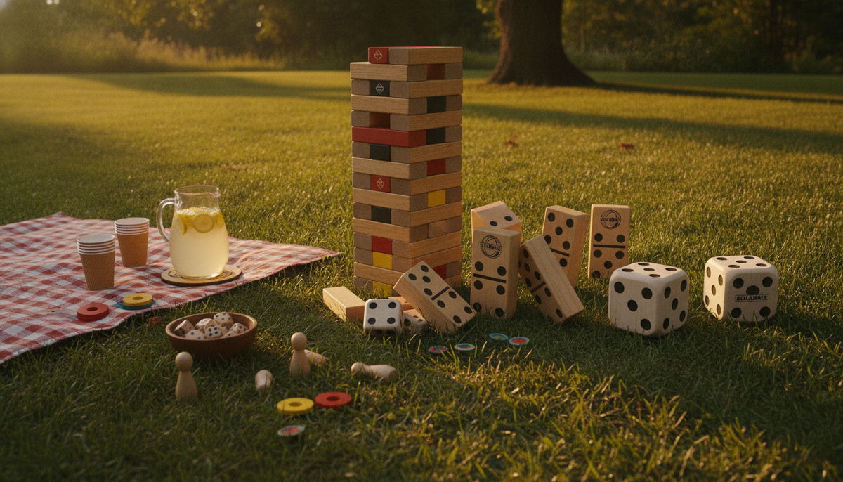 Family Board Games That Actually Work Outside: A Buyer's Guide for Families Who Want More Than a Box on the Table