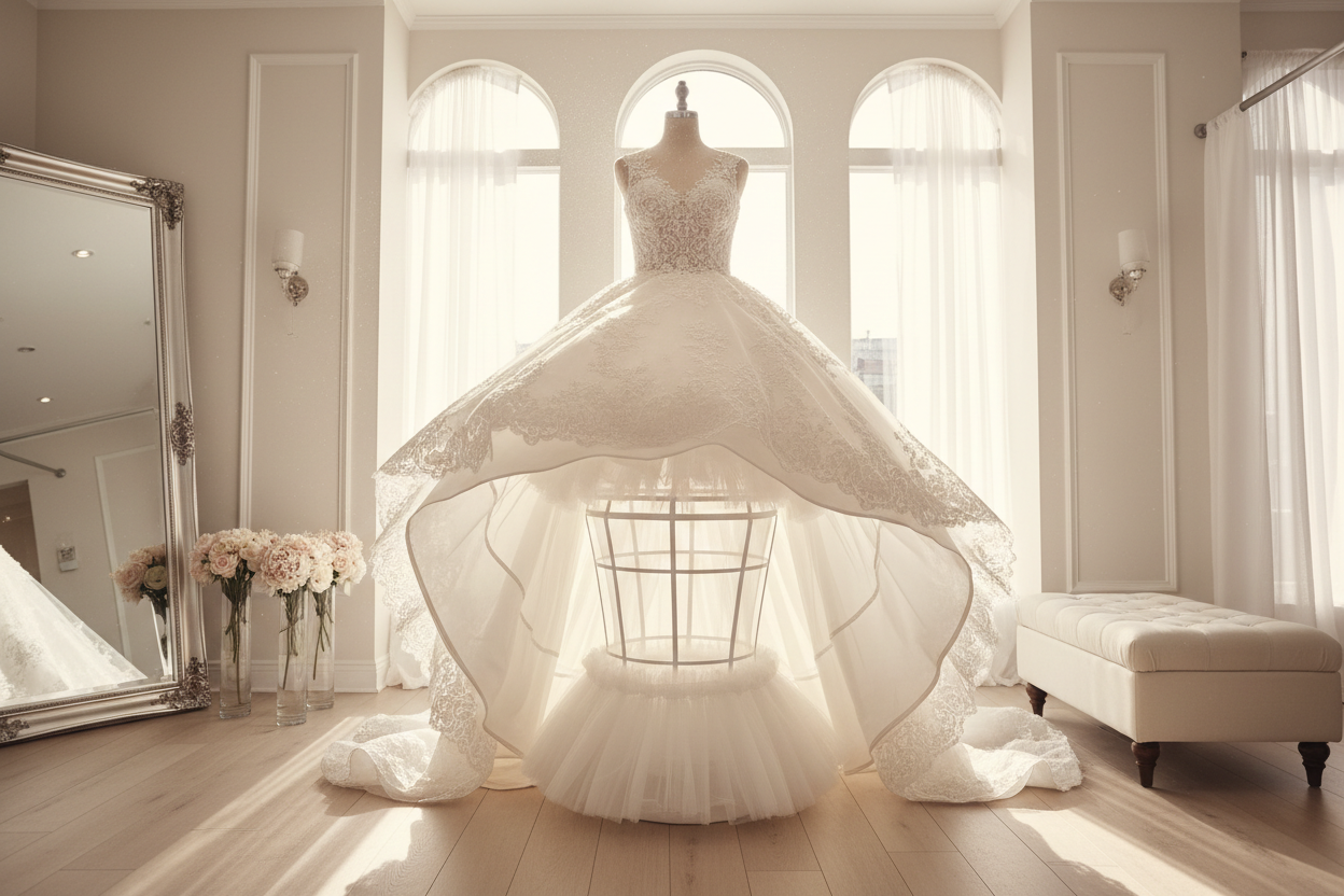 Wedding Dresses and Petticoats: The Secret to Perfect Volume and Structure
