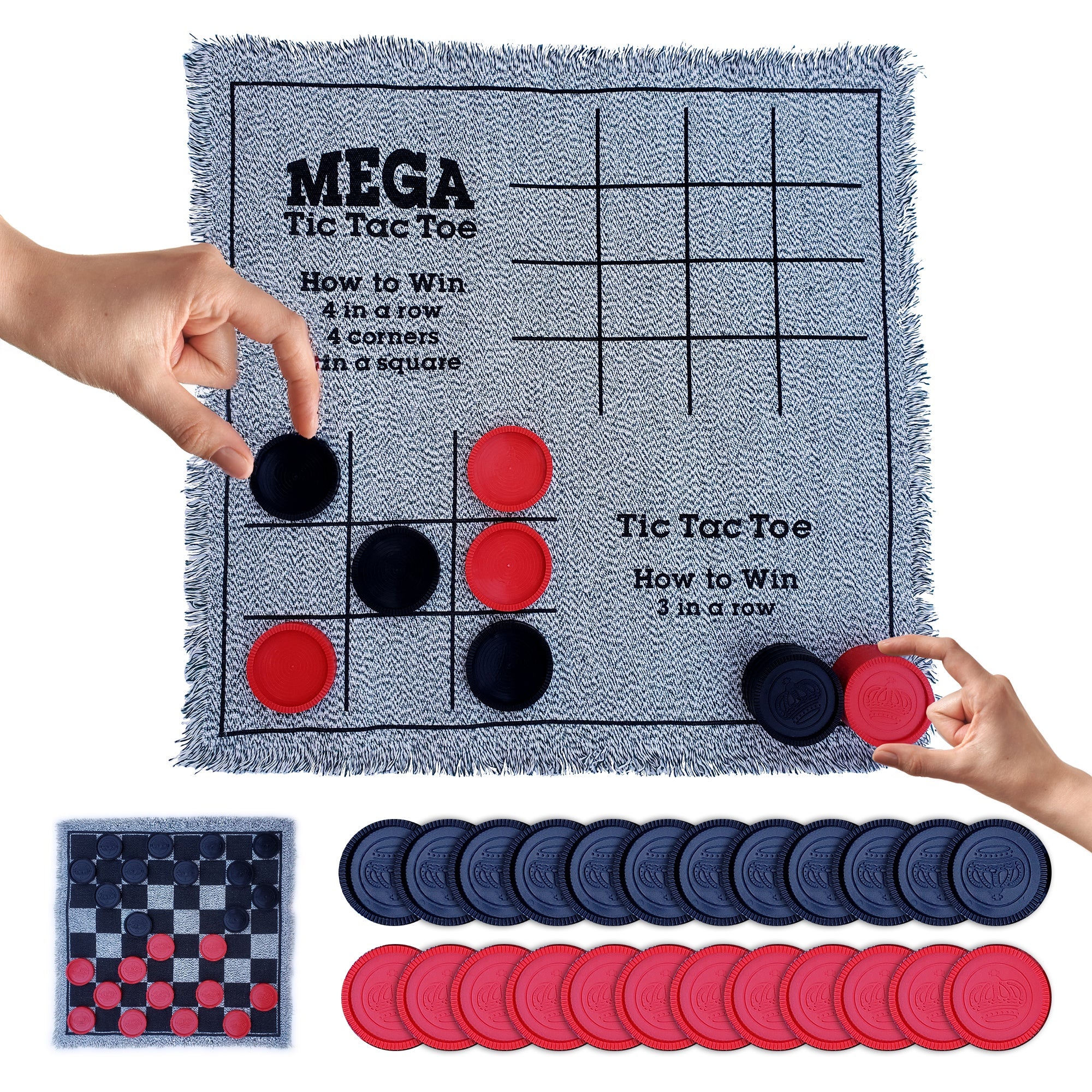 Giant Checker| Giant Tic Tac Toe | Mega Tic Tac Toe