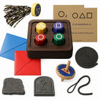 Bolaball Gonggi Korean traditional game set with colorful gonggi jack stone pebbles and classic Korean family party games