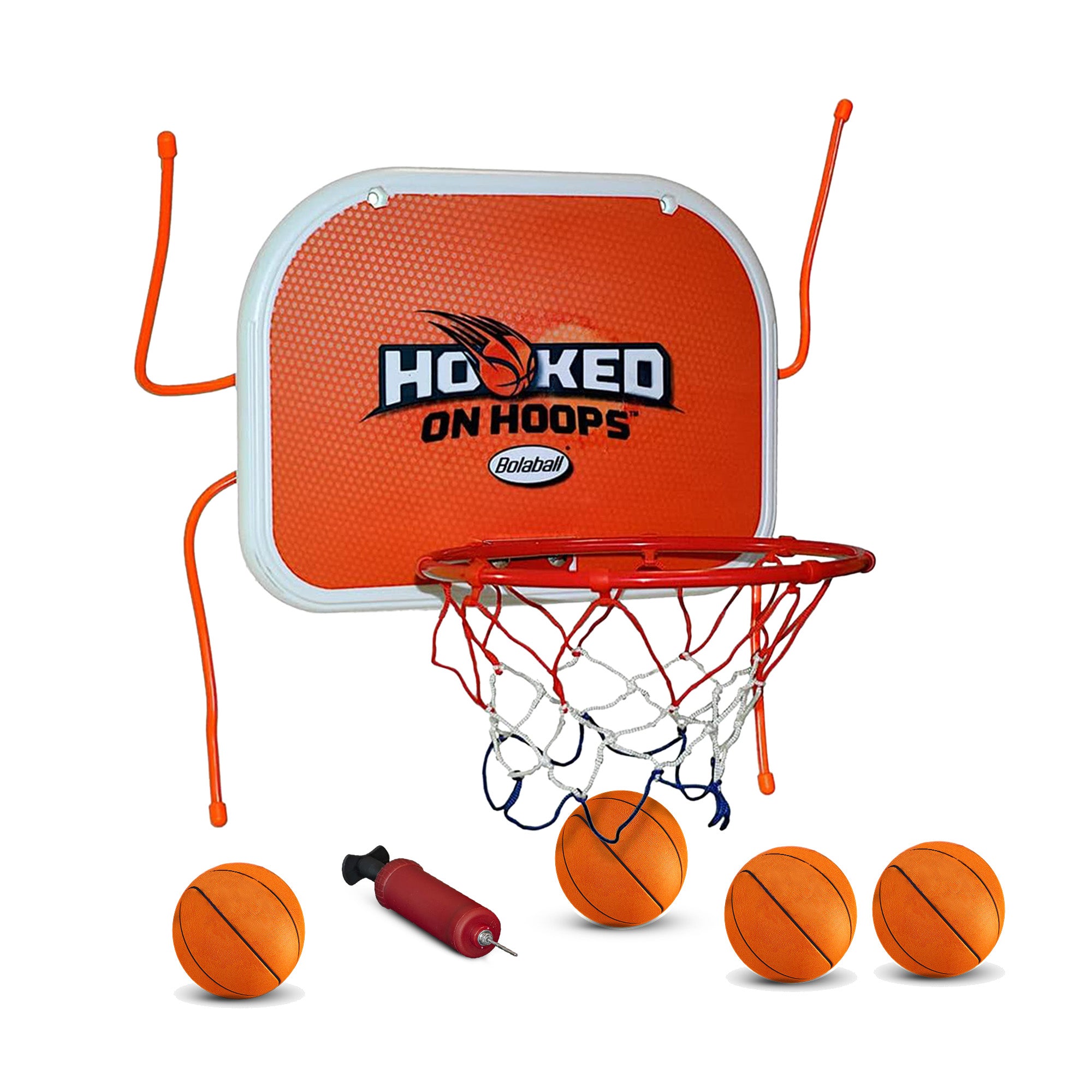 Bolaball Mini Basketball Hoop Set - Pro Door & Wall Accessories, Metal, Model 25577-1, Perfect Gift for Sports Enthusiasts