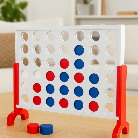Giant Connect Four Yard Game | Jumbo 4 in a Row Outdoor Lawn Game for Families