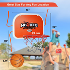 Bolaball Mini Basketball Hoop Set - Pro Door & Wall Accessories, Metal, Model 25577-1, Perfect Gift for Sports Enthusiasts